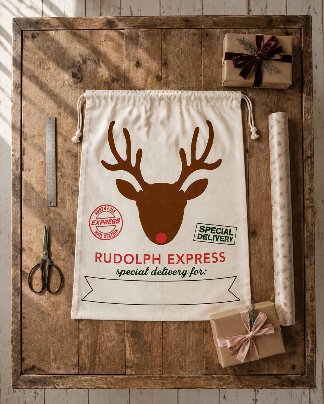 Rudolph Santa Sack