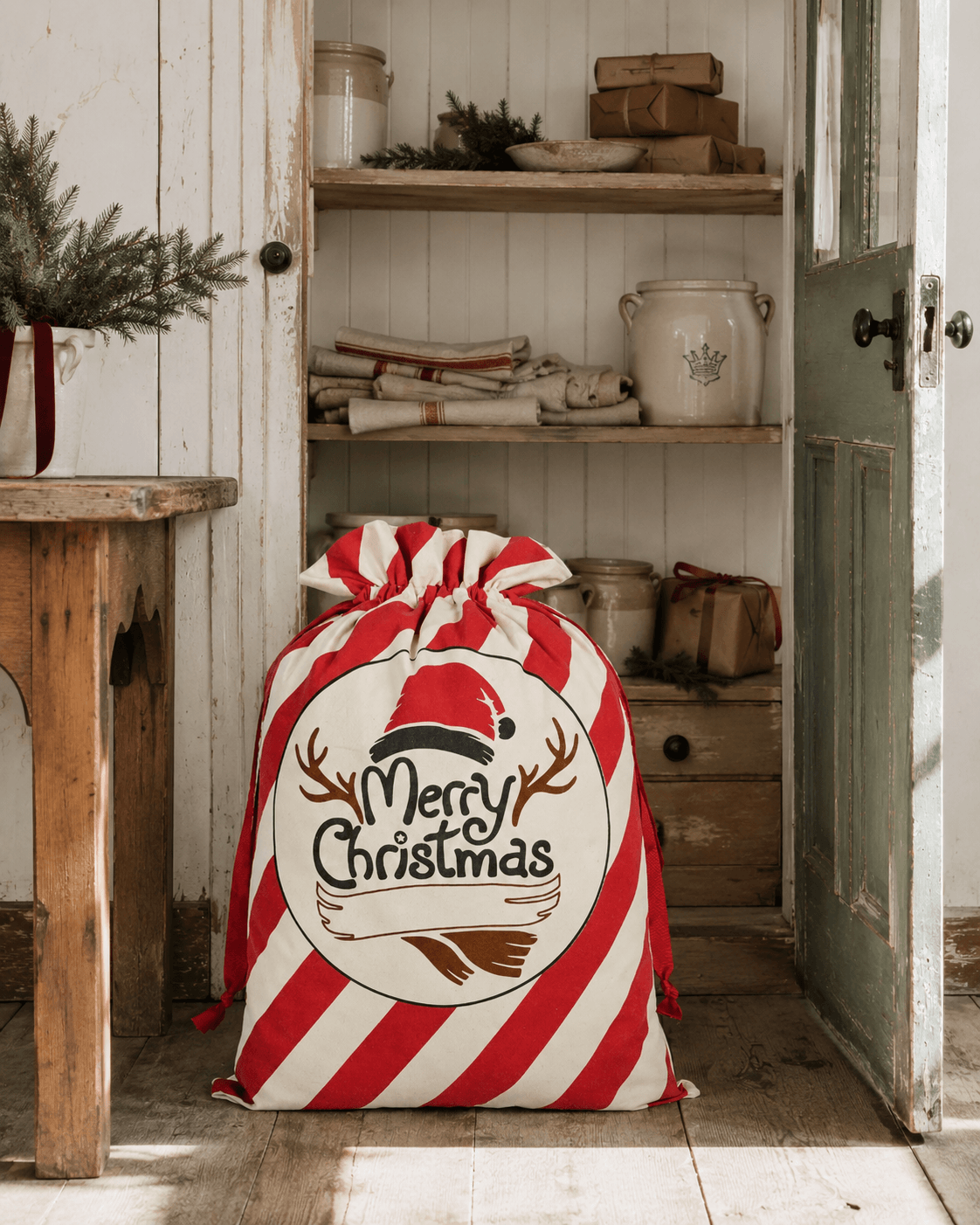 Merry Christmas Santa Sack