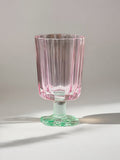Hand Blown Petal Goblets - Cute Whimsical Colored Wine Glasses